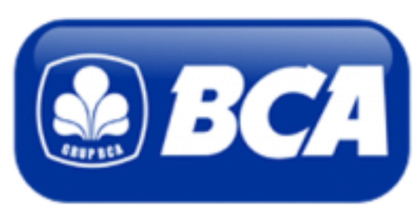 BCA logo with blue color